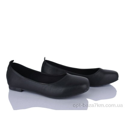 Балетки женские "Prime-Opt" Prime PR-002 black, (р.р. 37-40), Китай, от 8 шт.