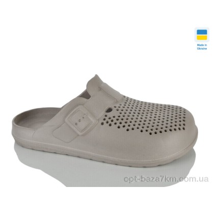 Крокси чоловічі "Lot Shoes" 503 св. Сірий, (р.р. 40-46), Україна, від 8 шт.
