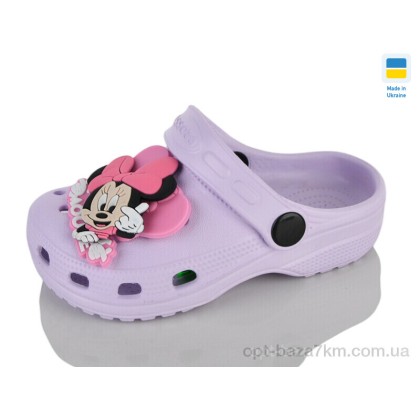 Крокси дитячі "Lot Shoes" H3 КД фіолет, (р.р. 24-29), Україна, від 6 шт.