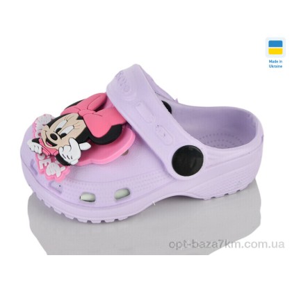 Крокси дитячі "Lot Shoes" H1 КД фіолет, (р.р. 18-23), Україна, від 6 шт.