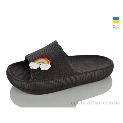 Шльопанці дитячі "Lot Shoes" 022 шоколад, (р.р. 24-29), Україна, від 6 шт.