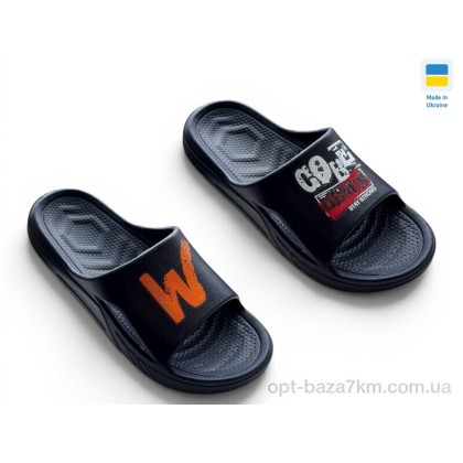Шльопанці дитячі "Rai shoes" P408 синій, (р.р. 38-42), Україна, від 8 шт.