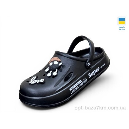 Крокси жіночі "Rai shoes" L108 чорний, (р.р. 37-40), Україна, від 8 шт. Крокси жіночі "Rai shoes" L108 чорний, (р.р. 37-40), Україна, від 8 шт.