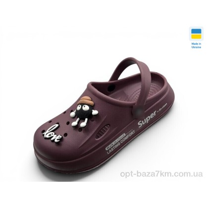 Крокси жіночі "Rai shoes" L108 марсал, (р.р. 37-40), Україна, від 8 шт. Крокси жіночі "Rai shoes" L108 марсал, (р.р. 37-40), Україна, від 8 шт.