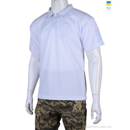 Футболка чоловіча "MAX-T" MX52 білий, (р.р. XS-4XL), Україна, від 8 шт.
