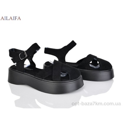 Босоножки женские "Ailaifa" SC2410-1, (р.р. 36-41), Китай, от 8 шт.