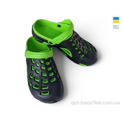 Крокси чоловічі "Rai shoes" 308 чорно-зелений, (р.р. 40-45), Україна, від 6 шт. Крокси чоловічі "Rai shoes" 308 чорно-зелений, (р.р. 40-45), Україна, від 6 шт.
