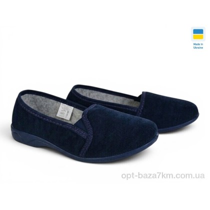 Тапки жіночі "Rai shoes" 14-106 синій, (р.р. 36-41), Україна, від 7 шт.