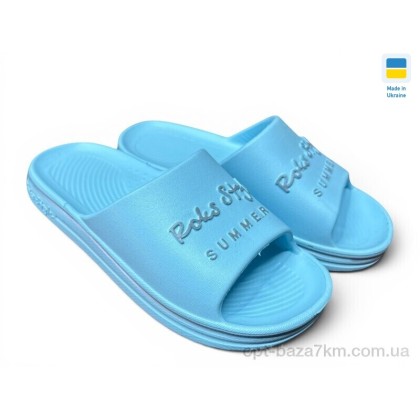 Шльопанці дитячі "Rai shoes" 506(011) блакитний, (р.р. 30-35), Україна, від 6 шт.