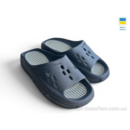 Шльопанці дитячі "Rai shoes" ДС720 синій, (р.р. 36-41), Україна, від 8 шт.