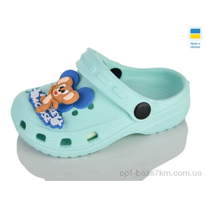 Крокси дитячі "Lot Shoes" H3 кд св.м'ята, (р.р. 24-29), Україна, від 6 шт. Крокси дитячі "Lot Shoes" H3 кд св.м'ята, (р.р. 24-29), Україна, від 6 шт.