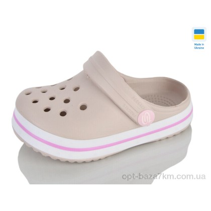 Крокси дитячі "Lot Shoes" N309 пудра, (р.р. 24-35), Україна, від 8 шт.