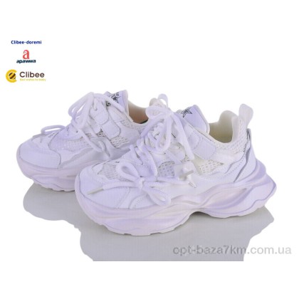 Кроссовки детские "Clibee-Doremi" AXY1636-1 white-purpure, (р.р. 31-37), Китай, от 7 шт. Кроссовки детские "Clibee-Doremi" AXY1636-1 white-purpure, (р.р. 31-37), Китай, от 7 шт.