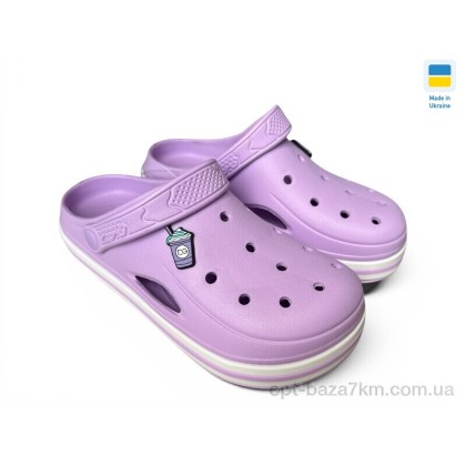 Крокси жіночі "Rai shoes" 416 лаванда, (р.р. 37-41), Україна, від 8 шт. Крокси жіночі "Rai shoes" 416 лаванда, (р.р. 37-41), Україна, від 8 шт.