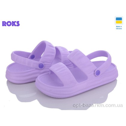 Босоножки женские "Roks" Dago 248 лаванда, (р.р. 36-41), Украина, от 8 шт.