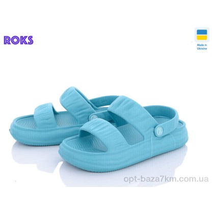 Босоножки женские "Roks" Dago 248 аква, (р.р. 36-40), Украина, от 8 шт.