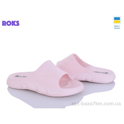Шлепки женские "Roks" 132 пудра, (р.р. 36-40), Украина, от 8 шт.