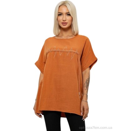 Футболка жіноча "Massmag" 0264 теракот, (р.р. XL-3XL), Туреччина, від 3 шт. Футболка жіноча "Massmag" 0264 теракот, (р.р. XL-3XL), Туреччина, від 3 шт.
