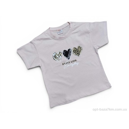 Футболка дитяча "Kids-modnik" 2616 пудровий, (р.р. 5-8), Туреччина, від 4 шт. Футболка дитяча "Kids-modnik" 2616 пудровий, (р.р. 5-8), Туреччина, від 4 шт.