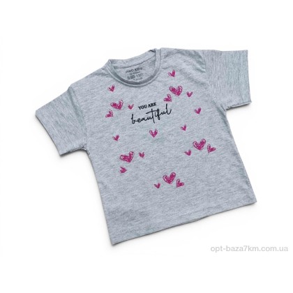 Футболка дитяча "Kids-modnik" 2608 сірий, (р.р. 9-12), Туреччина, від 4 шт. Футболка дитяча "Kids-modnik" 2608 сірий, (р.р. 9-12), Туреччина, від 4 шт.