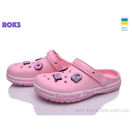 Кроксы детские "Roks" 328 перламутр, (р.р. 33-36), Украина, от 8 шт. Кроксы детские "Roks" 328 перламутр, (р.р. 33-36), Украина, от 8 шт.