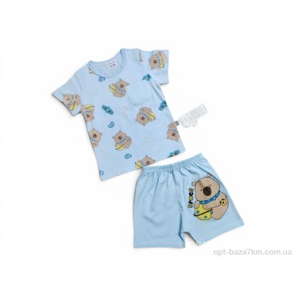Костюм дитячий "Kids-modnik" 261920-1 комплект футболка-шорти блакитний, (р.р. 2-8), Китай, від 6 шт. Костюм дитячий "Kids-modnik" 261920-1 комплект футболка-шорти блакитний, (р.р. 2-8), Китай, від 6 шт.