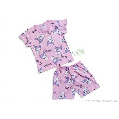 Костюм дитячий "Kids-modnik" N261920 комплект футболка-шорти т.рожевий, (р.р. 2-8), Китай, від 6 шт. Костюм дитячий "Kids-modnik" N261920 комплект футболка-шорти т.рожевий, (р.р. 2-8), Китай, від 6 шт.