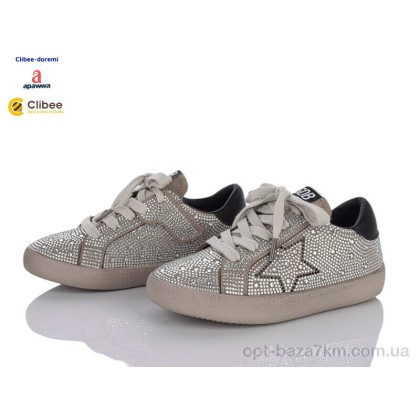 Кроссовки детские "Clibee-Doremi" A2586 beige, (р.р. 31-37), Китай, от 7 шт. Кроссовки детские "Clibee-Doremi" A2586 beige, (р.р. 31-37), Китай, от 7 шт.