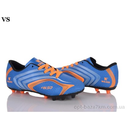 Футбольная обувь детская "VS" Walked crampon blue-orange, (р.р. 31-35), Турция, от 8 шт. Футбольная обувь детская "VS" Walked crampon blue-orange, (р.р. 31-35), Турция, от 8 шт.