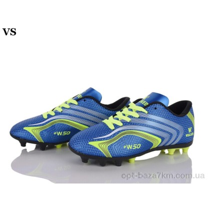 Футбольная обувь детская "VS" Walked crampon blue-green, (р.р. 36-39), Турция, от 8 шт. Футбольная обувь детская "VS" Walked crampon blue-green, (р.р. 36-39), Турция, от 8 шт.