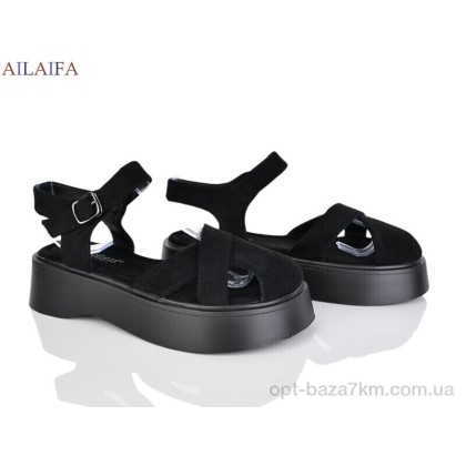Босоножки женские "Ailaifa" SC2410-1, (р.р. 36-41), Китай, от 8 шт.