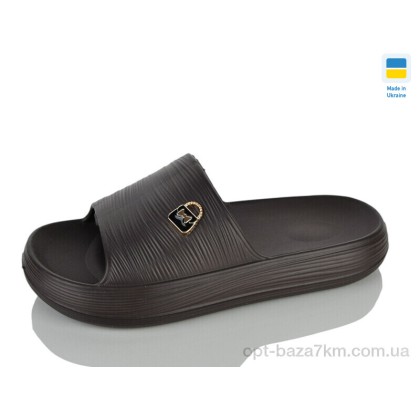 Шльопанці жіночі "Lot Shoes" N122 шоколад, (р.р. 36-41), Україна, від 6 шт.