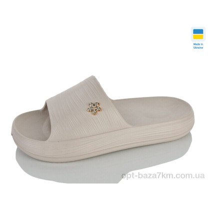 Шльопанці жіночі "Lot Shoes" N122 беж, (р.р. 36-41), Україна, від 6 шт.