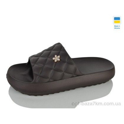 Шльопанці жіночі "Lot Shoes" N125 шоколад, (р.р. 36-41), Україна, від 6 шт.