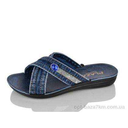 Шльопанці жіночі "Lot Shoes" 004-2 джинс, (р.р. 36-41), Туреччина, від 6 шт.