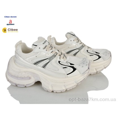 Кроссовки женские "Clibee-Doremi" AA12312-1 beige, (р.р. 36-40), Китай, от 5 шт.