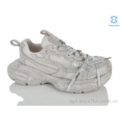 Кроссовки женские "Teetspace-Trasta-Egga" WD1809-100, (р.р. 36-40), Китай, от 6 шт.