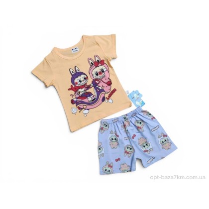Костюм дитячий "Kids-modnik" 261920 комплект футболка-шорти персиковий, (р.р. 90-140), Китай, від 6 шт. Костюм дитячий "Kids-modnik" 261920 комплект футболка-шорти персиковий, (р.р. 90-140), Китай, від 6 шт.