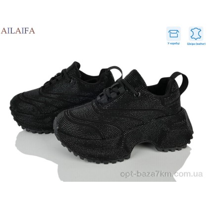 Кроссовки женские "Ailaifa" 8868 black, (р.р. 36-41), Китай, от 8 шт. Кроссовки женские "Ailaifa" 8868 black, (р.р. 36-41), Китай, от 8 шт.