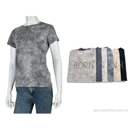 Футболка жіноча "Лиля" LT4828 F mix, (р.р. One size), Китай, від 12 шт. Футболка жіноча "Лиля" LT4828 F mix, (р.р. One size), Китай, від 12 шт.