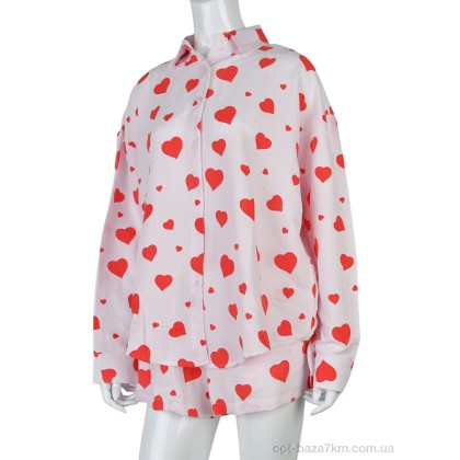 Костюм жіночий "Лиля" TWO-S209 pink, (р.р. L-2XL), Китай, від 4 шт. Костюм жіночий "Лиля" TWO-S209 pink, (р.р. L-2XL), Китай, від 4 шт.