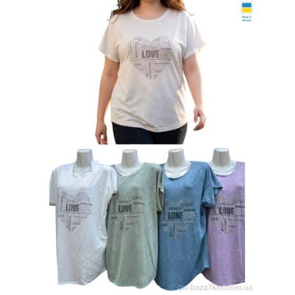 Футболка жіноча "Sport style" M683 mix, (р.р. L-2XL), Україна, від 4 шт. Футболка жіноча "Sport style" M683 mix, (р.р. L-2XL), Україна, від 4 шт.