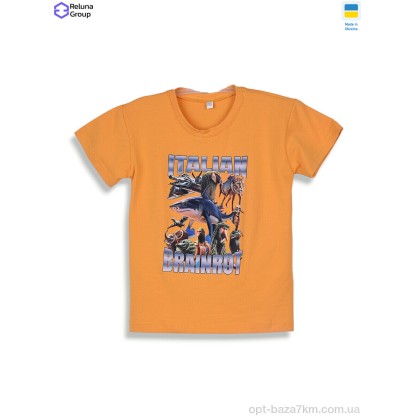 Футболка дитяча "Reluna Group" SF3017-5 yellow, (р.р. 104-122), Україна, від 8 шт. Футболка дитяча "Reluna Group" SF3017-5 yellow, (р.р. 104-122), Україна, від 8 шт.