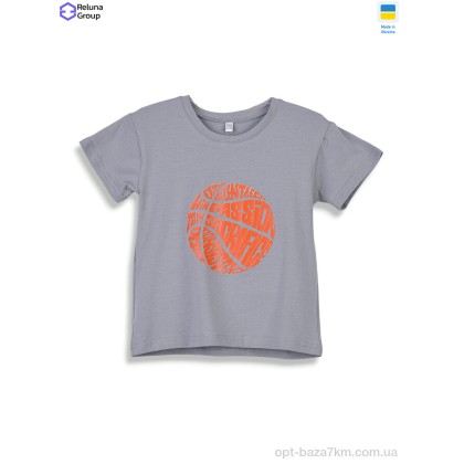 Футболка дитяча "Reluna Group" SF3017-6 grey, (р.р. 104-122), Україна, від 8 шт. Футболка дитяча "Reluna Group" SF3017-6 grey, (р.р. 104-122), Україна, від 8 шт.