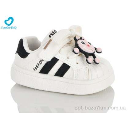 Кроссовки детские "Comfort-baby" 1001-4А біло-чорний, (р.р. 16-19), Китай, от 5 шт. Кроссовки детские "Comfort-baby" 1001-4А біло-чорний, (р.р. 16-19), Китай, от 5 шт.