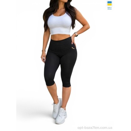 Капри женские "Sport style" 44 чорний, (р.р. S-XL), Украина, от 4 шт. Капри женские "Sport style" 44 чорний, (р.р. S-XL), Украина, от 4 шт.
