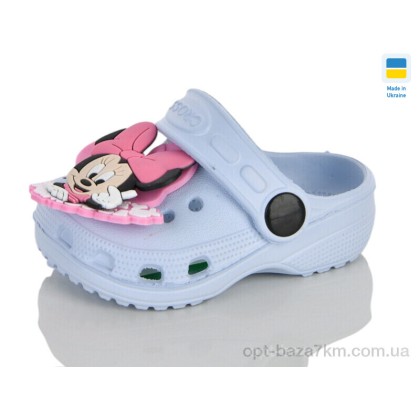 Крокси дитячі "Lot Shoes" H1KD блакитний, (р.р. 18-23), Україна, від 6 шт.