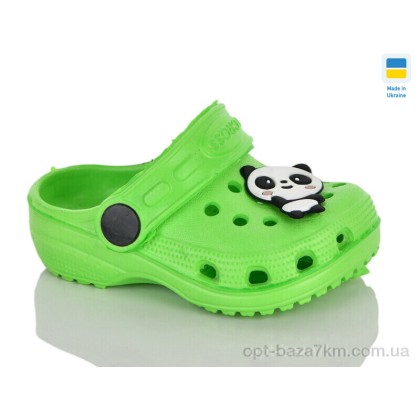 Крокси дитячі "Lot Shoes" H1 зелений, (р.р. 18-23), Україна, від 6 шт.