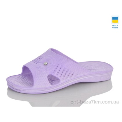 Шльопанці жіночі "Lot Shoes" Камінчик новий бузок, (р.р. 36-41), Україна, від 8 шт.