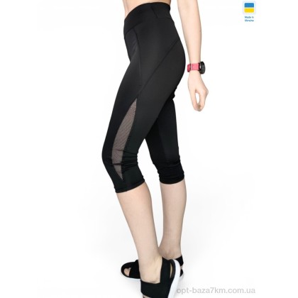Капри женские "Sport style" 5413 норма чорний, (р.р. S-XL), Украина, от 4 шт. Капри женские "Sport style" 5413 норма чорний, (р.р. S-XL), Украина, от 4 шт.